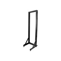 StarTech.com 2 Post Server Rack mit Rollen - stabile Stahl konstruktion