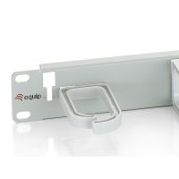 Equip Kabelführungsplatte für Schaltschrank - Hellgrau, RAL 7035 - 1U - 48.3 cm (19")