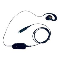 Zebra Headset - Ohrstöpsel - über dem Ohr angebracht