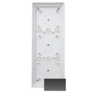 Mobotix MX-OPT-BOX-3-EXT-ON-DG, Metall, Grau, 126 mm, 31 mm, 327 mm