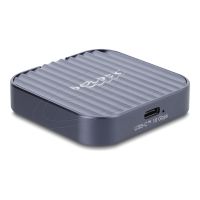 Delock Speichergehäuse - magnetic - M.2 - M.2 Card (PCIe NVMe & SATA)