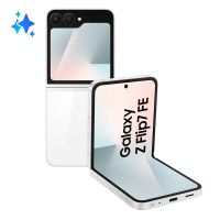 Samsung Galaxy Z Flip7 FE, 17 cm (6.7"), 2640 x 1080 Pixel, 8 GB, 256 GB, 50 MP, Weiß