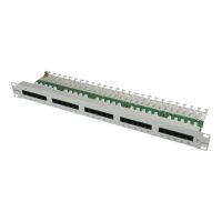 Telegärtner Karl Gärtner Telegärtner ISDN/Telephone Patch Panel MPPI25-H - Patch Panel - Hellgrau, RAL 7035 - 1U - 48.3 cm (19")