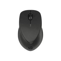 HP Premium - Maus - rechts- und linkshändig - Laser - 3 Tasten - kabellos - 2.4 GHz - kabelloser Empfänger (USB)