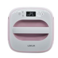 Loklik SG-RYJ-0139-EU-L-B2B, Weiß, 255 x 255 mm, 210 °C, Pink, Weiß, 1200 W, 3,62 kg