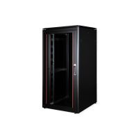 ROLINE Pro - Schrank Netzwerkschrank - mit Glastür, 800 x 800 mm (B x T)