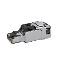 Telegärtner Karl Gärtner Telegärtner 100035951, RJ-45, Silber, Männlich, Gerade, Polybutylene terephthalate (PBT), Cat6a