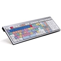 Logickeyboard LKB-PPROCC-AJPU-DE, Volle Größe (100%), Kabelgebunden, USB, QWERTY, Mehrfarbig