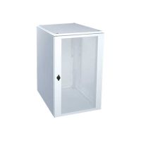 Vertiv Knürr smaract Enclosure - Schrank Netzwerkschrank - Hellgrau, RAL 7035 - 18U - 48.3 cm (19")