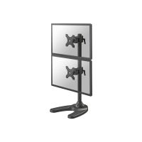 Neomounts FPMA-D700DDV - Aufstellung - Voll beweglich - für 2 LCD-Displays - Schwarz - Bildschirmgröße: 25.4-68.6 cm (10"-27")