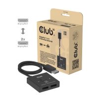 Club 3D DisplayPort 1.4 2-in-1 bidirektionaler Switch 8K60Hz