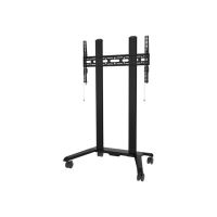 B-TECH PRO Install BT8564 - Wagen - für Flachbildschirm - XL - Schwarz - Bildschirmgröße: 165-305 cm (65"-120")
