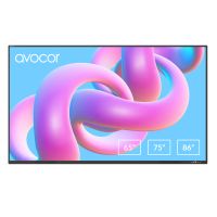 Avocor S-Series 86" 4k IR LED Interactive Displ, 2,18 m (86"), 350 cd/m², 1,07 Milliarden Farben, 3840 x 2160 Pixel, 4K Ultra HD, Direct-LED