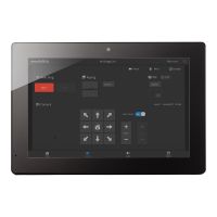 Vaddio Touch Screen Device Controller - Touch Panel - Black - Touchpaneel - Anzeige - LCD - 25.4 cm (10")