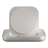 Zens ZESC20W/00, Drinnen, USB, Kabelloses Aufladen, 1 m, Weiß, Silber