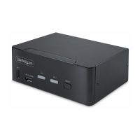 StarTech.com 2-Port Dual-Monitor DisplayPort KVM Switch, 8K 60Hz / 4K 144Hz, DP 1.4, 2x USB 10Gbps Ports, 4x USB HID Ports, Hotkey Switching, TAA Compliant