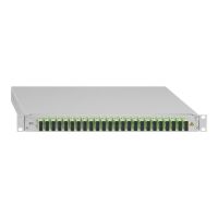 Rutenbeck Glasfaserkabelkiste - ausziehbar - SC X 24 - Hellgrau, RAL 7035 - 1U - 48.3 cm (19")