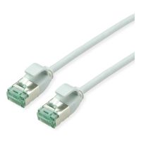 ROLINE Recycled Material 21.45.3300, 0,15 m, Cat6a, U/FTP (STP), RJ-45, RJ-45, Grau