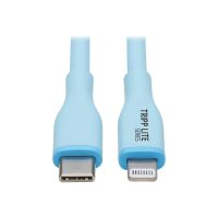 Tripp Eaton Tripp Lite Series Safe-IT USB-C to Lightning Sync/Charge Antibacterial Cable, Ultra Flexible, MFi Certified - USB 2.0 (M/M)