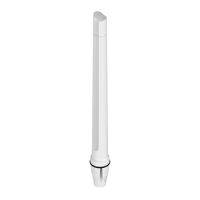 Poynting A-OMNI-0402-V2-01, 10 dBi, 2.4 - 7.2 GHz, IEEE 802.11ac, IEEE 802.11ax, IEEE 802.11b, IEEE 802.11be, IEEE 802.11g, IEEE 802.11h, Omnidirektionale Antenne, Weiß, Wetterfest