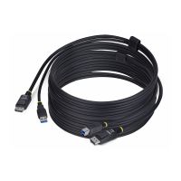 StarTech.com 10ft (3m) DisplayPort and USB 5Gbps KVM Cable - Tastatur- / Video- / Maus- (KVM-)