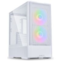 Lian Li LANCOOL 207, Tower, PC, Weiß, ATX, micro ATX, Mini-ITX, Stahl, Gehärtetes Glas, Gaming