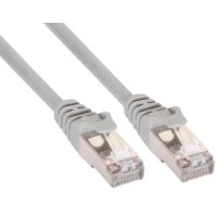 InLine Patchkabel - SF/UTP - Cat.5e - grau - 15m