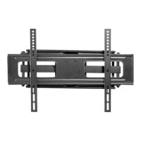 AG Neovo LMA-02 - Befestigungskit (Wandmontagehalterung) - ausfahrbar - für Flachbildschirm - Metall - Schwarz - Bildschirmgröße: 81.3-165.1 cm (32"-65")