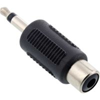 InLine Audio Adapter - 3,5mm Klinke Stecker an 1x Cinch Buchse - Mono