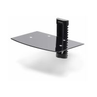 StarTech.com Floating Wall-Mounted AV Shelf