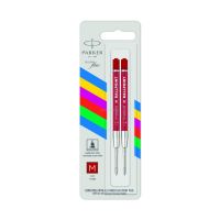 Parker 2166545, Rot, Medium, Rot, 0,7 mm, 2 Stück(e)