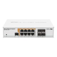MikroTik Cloud Router Switch CRS112-8P-4S-IN - Switch - L3 - managed - 8 x 10/100/1000 (PoE)