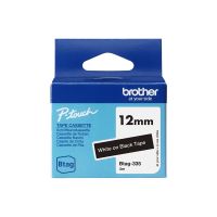 Brother BTAG-335 - Weiß auf Schwarz - Rolle (1,2 cm x 4 m)