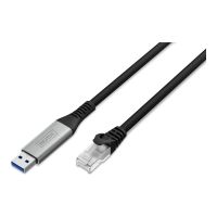 DIGITUS USB-A - RJ45 Ethernet Kabel, 1Gbit/s, 5m