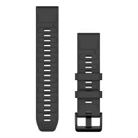 Garmin QuickFit, Band, Smartwatch, Graphit, Garmin, Approach S60, Approach S62, Approach S70 - 47 mm, D2 Delta, D2 Mach 1, Descent G1, Descent G1..., Silikon