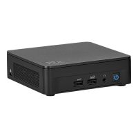 Intel Next Unit of Computing 13 Pro Kit - NUC13ANKi3 - Barebone - Slim Chassis - 1 x Core i3 i3-1315U - RAM 0 GB - UHD Graphics - 1GbE, 2.5GbE, Wi-Fi 6E, Bluetooth 5.3 - WLAN: 802.11a/b/g/n/ac/ax (Wi-Fi 6E)