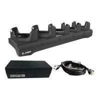 Zebra Handheld-Ladestation (in Rack montierbar/extern) - 5 Slots - 48.3 cm (19")