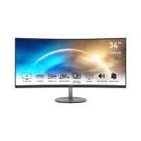 MSI PRO MP341CQDE, 86,4 cm (34"), 3440 x 1440 Pixel, UltraWide Quad HD, 4 ms, Schwarz