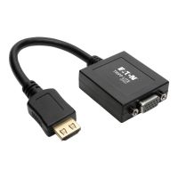Eaton Tripp Lite Series HDMI to VGA with Audio Converter Cable Adapter for Ultrabook/Laptop/Desktop PC, (M/F)