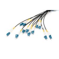 DIGITUS Vorkonfektionierte Glasfaser Universal Breakout Kabel, Singlemode OS2, 12 Fasern, LC/UPC - LC/UPC