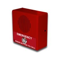 CyberData Systems SIP-enabled VoIP V3, FCC A, UL 60950, Rot, 127 x 63,5 x 127 mm