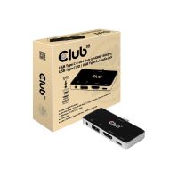 Club 3D USB Type C 4-in-1 Hub - Dockingstation