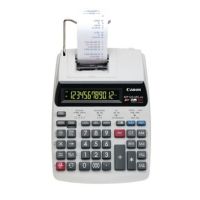 Canon MP120-MG-es II, Desktop, Druckrechner, 12 Ziffern, Display klappbar, AC, Weiß