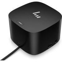 HP Thunderbolt Dock 120 W G4, Kabelgebunden, Thunderbolt 4, Schwarz, Kensington, China, Thailand, Taiwan, Business