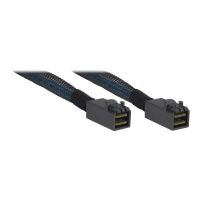 Inter-Tech Internes SAS-Kabel - SAS 12Gbit/s - 4x Mini SAS HD (SFF-8643)