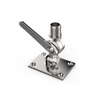 Poynting BRKT-039, Gerade Montage, Silber, A-OMNI-0291-V2,A-OMNI-0400,A-OMNI-0402-V1-01,A-OMNI-0402-V2-01,A-OMNI-0403-V1-01,A-OMNI-0404-V1-01,A, 112 mm, 560 g, 660 g