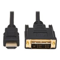 Tripp Eaton Tripp Lite Series Safe-IT HDMI to DVI-D Single-Link Antibacterial Adapter Cable (M/M)
