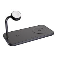 Zens Dual+Watch Aluminium Wireless Charger - Pad für induktives Laden / Ladegerät