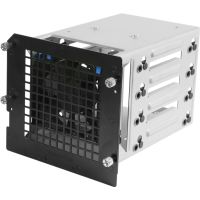 Chenbro 384-10502-2100A0, Full Tower, HDD-Käfig, Metall, Schwarz, Silber, 3.5", 80 mm