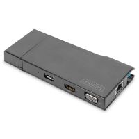 DIGITUS Universelle Docking Station, USB 3.0, Travel